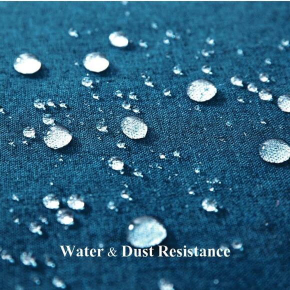 Pack of 2 Decorative Solid Throw Pillow Covers Polyester Linen Farmhouse 18x18” - Picture 2 of 4